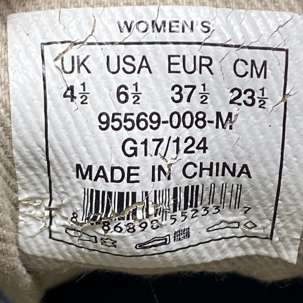 Palladium Wander Lace Sneakers Womens 6.5 Black Minimalist Casual Suede Comfy - Picture 8 of 10